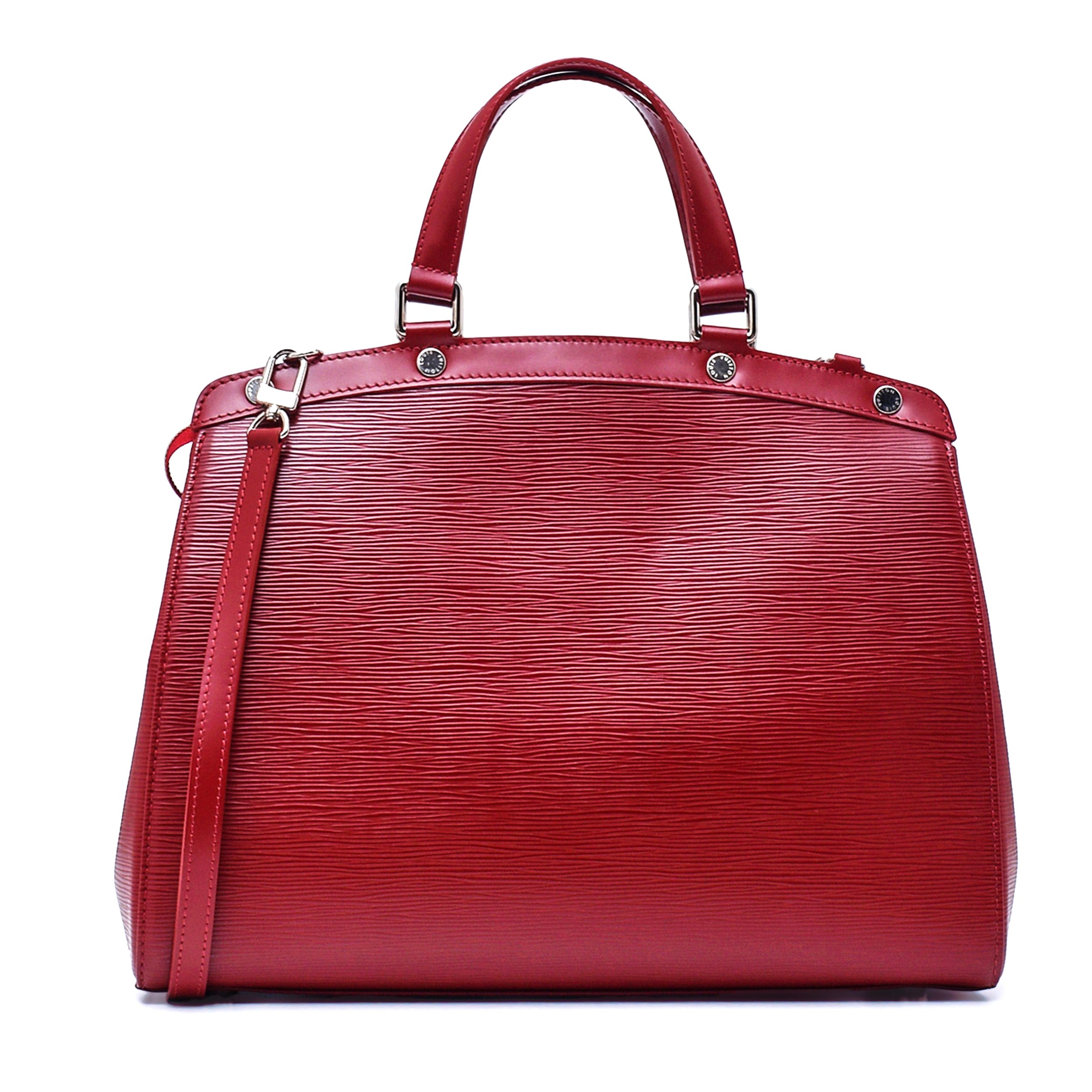 Louis Vuitton - Red Epi Leather Brea MM Bag